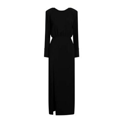 【送料無料】 フェデリカ・トシ レディース ワンピース トップス Maxi dresses Black 【送料無料】 フェデリカ・トシ レディース ワンピース トップス Maxi dresses Black