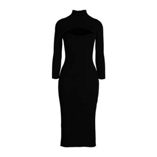 【送料無料】 カイト レディース ワンピース トップス Midi dresses Black 【送料無料】 カイト レディース ワンピース トップス Midi dresses Black