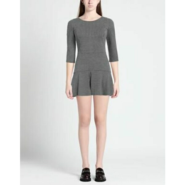 【送料無料】 パトリツィア ペペ レディース ワンピース トップス Mini dresses Grey