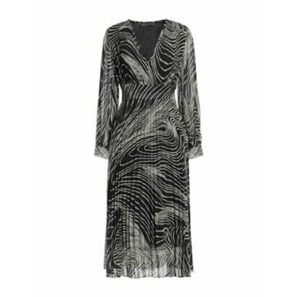 【送料無料】 カオス レディース ワンピース トップス Midi dresses Black
