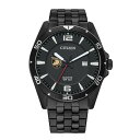 W[fB Y rv ANZT[ Army Black Knights Citizen Quartz Black -