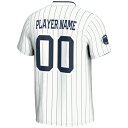 ゲームデイグレーツ メンズ ユニフォーム トップス Penn State Nittany Lions GameDay Greats Unisex NIL PickAPlayer Lightweight Softball Jersey White 3