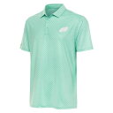 アンティグア メンズ ポロシャツ トップス Philadelphia Eagles Antigua Dawdle Polo Teal