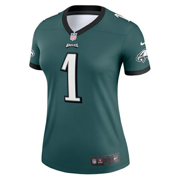 ナイキ レディース ユニフォーム トップス Jalen Hurts Philadelphia Eagles Nike Women's Legend Jersey Midnight Green