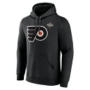 t@ieBNX Y p[J[EXEFbgVc AE^[ Philadelphia Flyers Fanatics Branded 2024 NHL Stadium Series Logo Fleece Pullover Hoodie Black