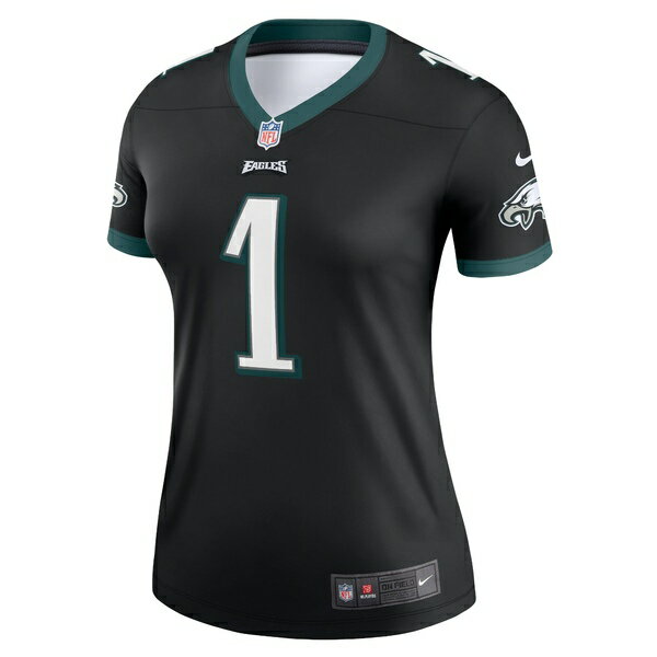 ナイキ レディース ユニフォーム トップス Jalen Hurts Philadelphia Eagles Nike Women's Legend Jersey Black