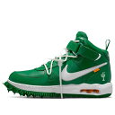 Nike ナイキ メンズ スニーカー 【Nike x Off-White Air Force 1 Mid SP Leather 'Pine Green' DR0...