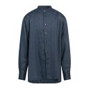 【送料無料】 トラサルディ メンズ シャツ トップス Shirts Navy blue