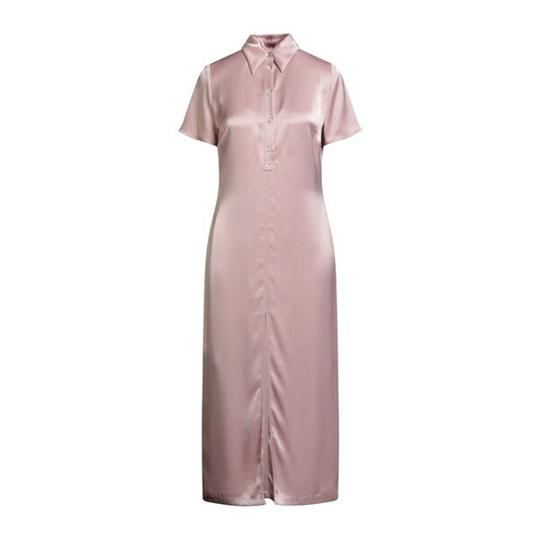 【送料無料】 ピンコ レディース ワンピース トップス Midi dresses Pink