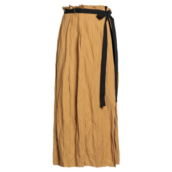 【送料無料】 マスナダ レディース スカート ボトムス Maxi skirts Yellow