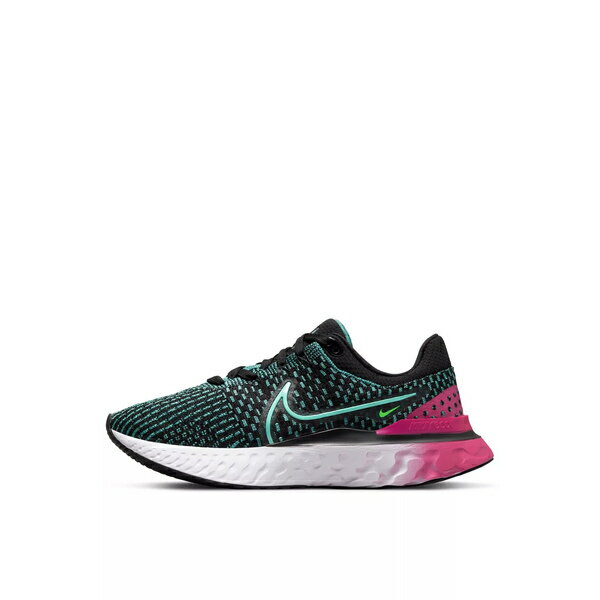 ナイキ レディース スニーカー シューズ Nike Running React Infinity Run Flyknit 3 sneakers in dynamic turquoise/black Multi