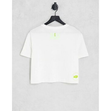 ナイキ レディース カットソー トップス Nike Spring Break essential cropped t-shirt in off white Off White