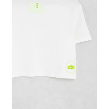 ナイキ レディース カットソー トップス Nike Spring Break essential cropped t-shirt in off white Off White