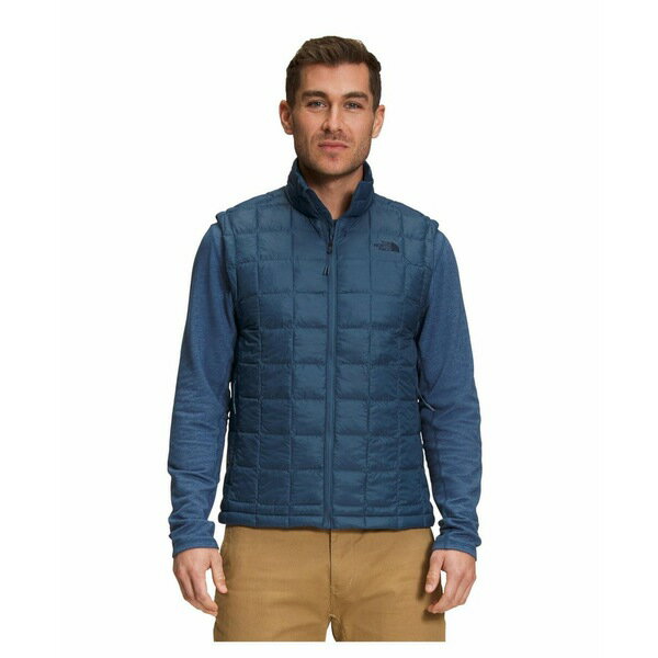 ノースフェイス メンズ ジャケット&ブルゾン アウター Men's ThermoBall Eco Vest 2.0 Shady Blue-npf