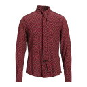 【送料無料】 トラサルディ メンズ シャツ トップス Shirts Brick red