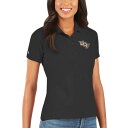 アンティグア レディース ポロシャツ トップス UCF Knights Antigua Women's Legacy Pique Polo Black