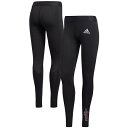 アディダス レディース カジュアルパンツ ボトムス Texas A&M Aggies adidas Women's Alphaskin Leggings Black