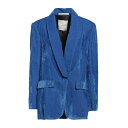 エマアンドガイア レディース ジャケット＆ブルゾン アウター Suit jackets Bright blue