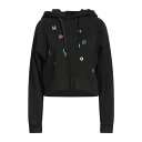 ハピネス レディース パーカー・スウェットシャツ アウター Sweatshirts Black