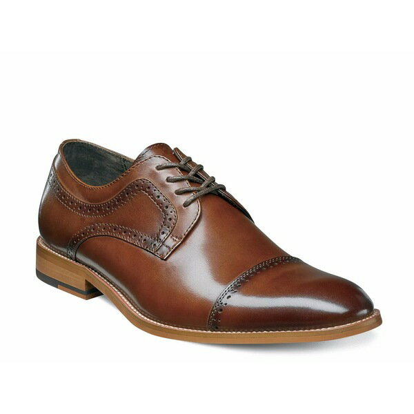 ステイシーアダムス メンズ ドレスシューズ シューズ Dickinson Cap Toe Oxford Brown