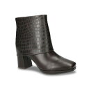 イージーストリート レディース ブーツ シューズ Sutton Bootie Brown Croc Print(4)