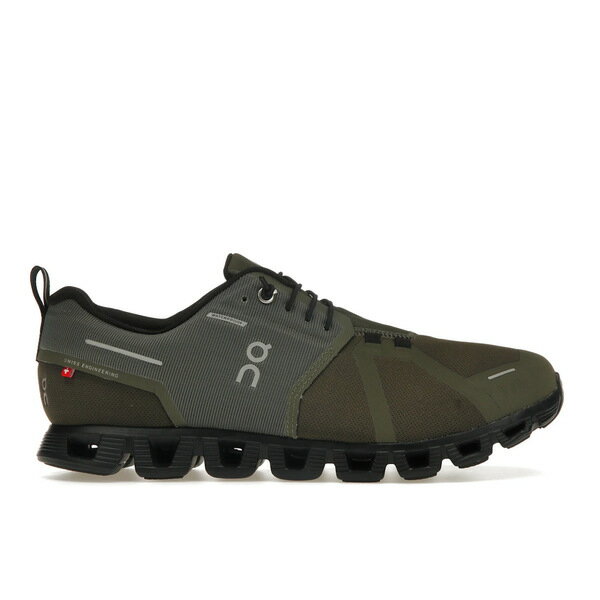 On オン メンズ スニーカー 【On Running Cloud 5 Waterproof Olive Black】 サイズ US_7.5(25.5cm) Olive/Black