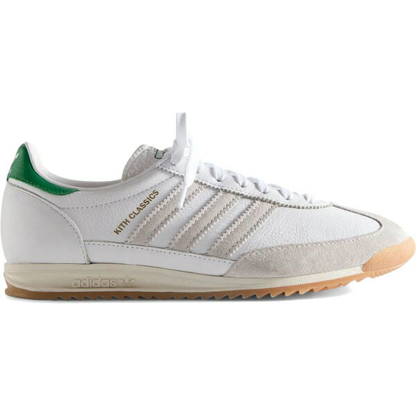 adidas アディダス メンズ スニーカー 【adidas SL 72 Kith Classics White Green】 サイズ US_5(23.0cm) White/Green