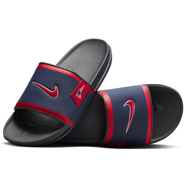 Nike ナイキ メンズ スニーカー 【Nike Offcourt Slide New England Patriots】 サイズ US_11(29.0cm) College Navy/Dark Smoke Grey/University Red
