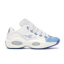 Reebok リーボック メンズ スニーカー 【Reebok Question Low Patent Toe Carolina Blue】 サイズ US_7.5(25.5cm) White/Fluid Blue-Reebok Ice