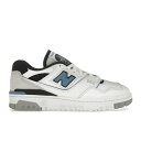 New Balance ニューバランス メンズ スニーカー 【New Balance 550 White Heron Blue Grey Matter】 サイズ US_12(30.0cm) White/Heron Blue/Grey Matter(4)