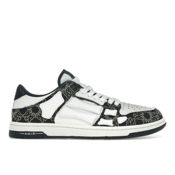 AMIRI ���ߥ� ��� ���ˡ����� ��AMIRI Skel Top Low White Black Quad Monogram Print�� ������ US_...