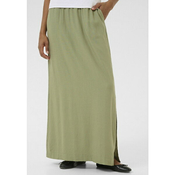 カフェ レディース スカート ボトムス MILIA - Maxi skirt - oil green