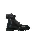 【送料無料】 サントーニ メンズ ブーツ シューズ Ankle boots Black