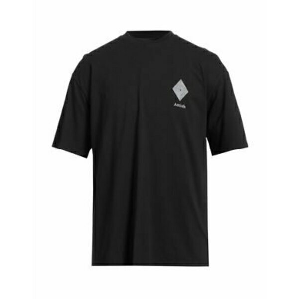 【送料無料】 アミッシュ メンズ Tシャツ トップス T-shirts Black