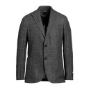 【送料無料】 ゼニア メンズ ジャケット&ブルゾン アウター Blazers Grey