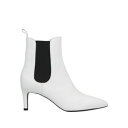 【送料無料】 ツインセット レディース ブーツ シューズ Ankle boots White