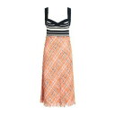 【送料無料】 マルニ レディース ワンピース トップス Midi dresses Blue
