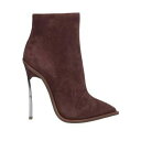 【送料無料】 カサディ レディース ブーツ シューズ Ankle boots Brown