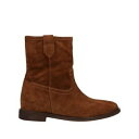 【送料無料】 カーメンス レディース ブーツ シューズ Ankle boots Brown