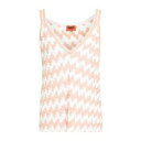 【送料無料】 ミッソーニ レディース Tシャツ トップス Tops Pink