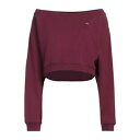 【送料無料】 トミー ヒルフィガー レディース パーカー・スウェットシャツ アウター Sweatshirts Purple