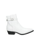 【送料無料】 ツインセット レディース ブーツ シューズ Ankle boots White