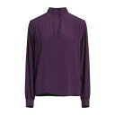 【送料無料】 グリフォーニ レディース Tシャツ トップス Tops Purple