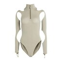【送料無料】 アンドレダモ レディース Tシャツ トップス Bodysuits Grey