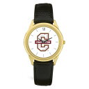 W[fB Y rv ANZT[ Charleston Cougars Team Logo Leather Wristwatch -