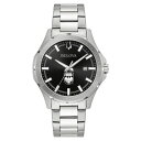 uo Y rv ANZT[ UChicago Maroons Bulova Stainless Steel Classic Sport Watch -