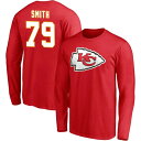 asty㤨֥եʥƥ  T ȥåץ Kansas City Chiefs Fanatics Branded Team Authentic Personalized Name & Number Long Sleeve TShirt RedפβǤʤ19,980ߤˤʤޤ