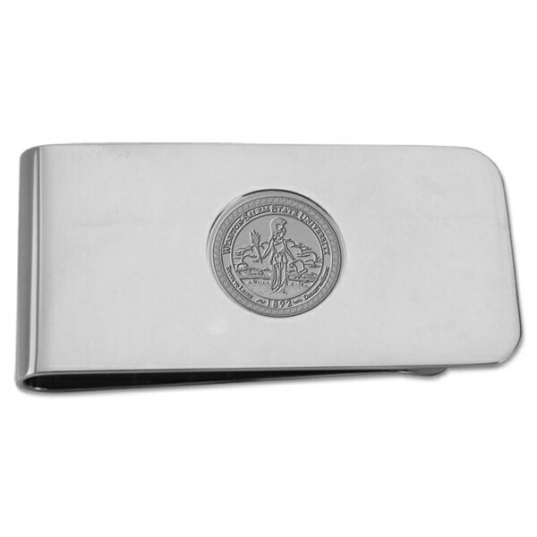 ジャーディン メンズ 財布 アクセサリー WinstonSalem State Rams Money Clip Silver