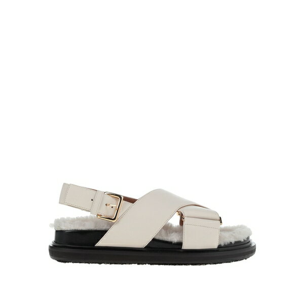 【送料無料】 マルニ レディース サンダル シューズ Sandals White