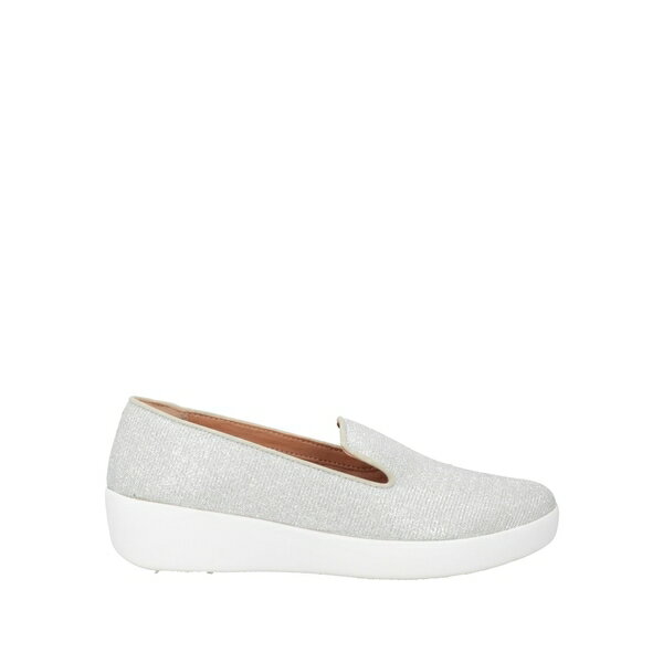 【送料無料】 フィットフロップ レディース スリッポン・ローファー シューズ Loafers Silver